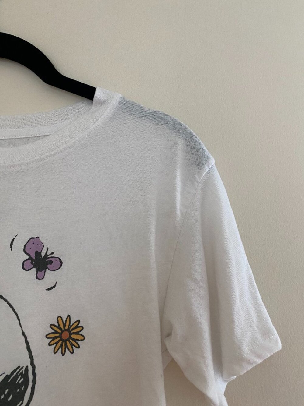 Snoopy Graphic Crop Top